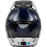 Casque FLY RACING Formula Smart Carbon Legacy - bleu carbone/argent