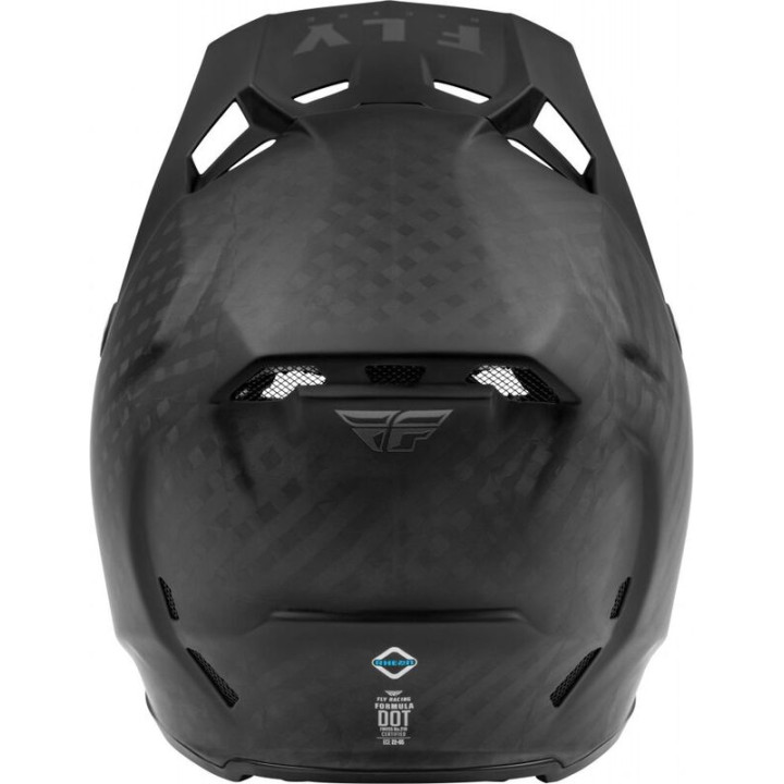 Casque FLY RACING Formula Carbon Solid - carbone noir mat