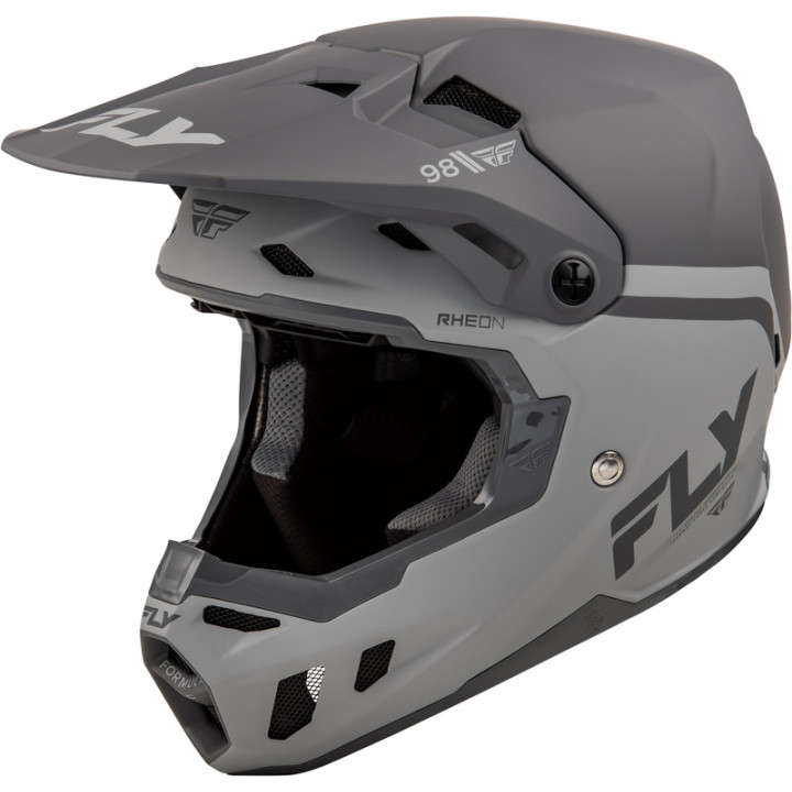 Casque FLY RACING Formula CC Objective - noir mat/gris