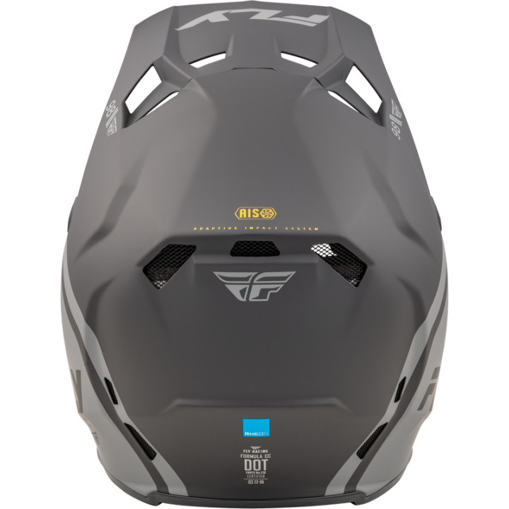 Casque FLY RACING Formula CC Objective - noir mat/gris