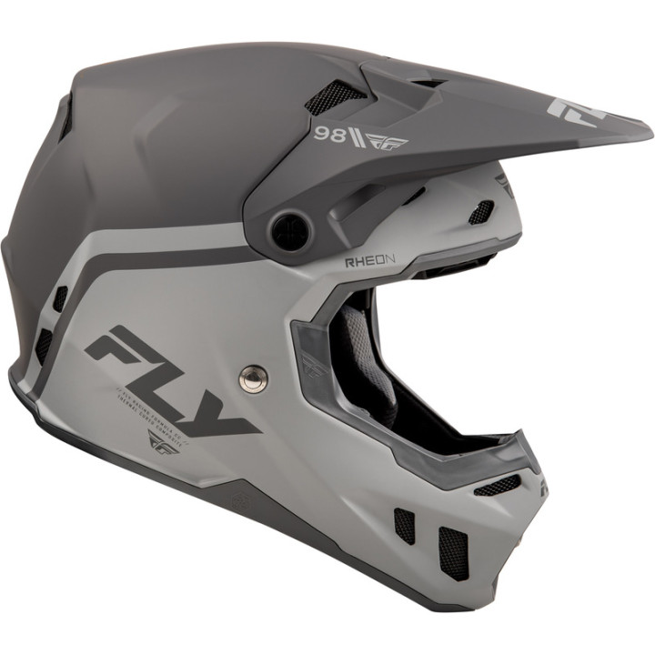 Casque FLY RACING Formula CC Objective - noir mat/gris