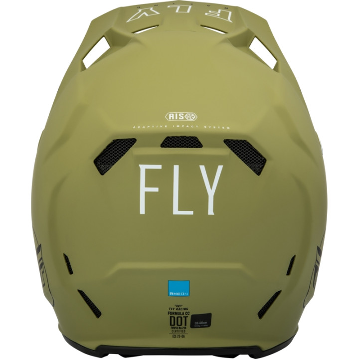 Casque FLY RACING Formula CC Centrum - rouge Metallic/blanc