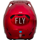 Casque FLY RACING Formula CC Centrum - rouge Metallic/blanc