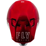 Casque FLY RACING Formula CC Centrum - rouge Metallic/blanc