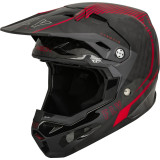 Casque FLY RACING Formula Carbon Tracer - Red/Black | Oxmoto