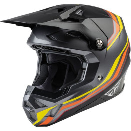 Casque FLY RACING Formula CP S.E. Speeder Noir/Jaune/Rouge