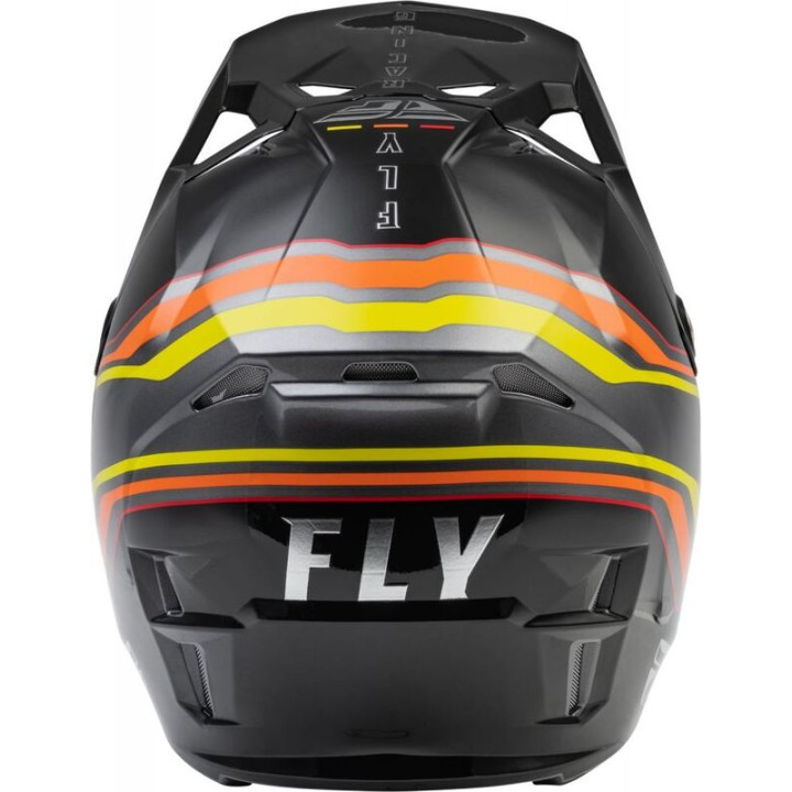 Casque FLY RACING Formula CP S.E. Speeder Noir/Jaune/Rouge