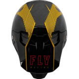 Casque FLY RACING Formula Carbon Tracer - Gold/Black