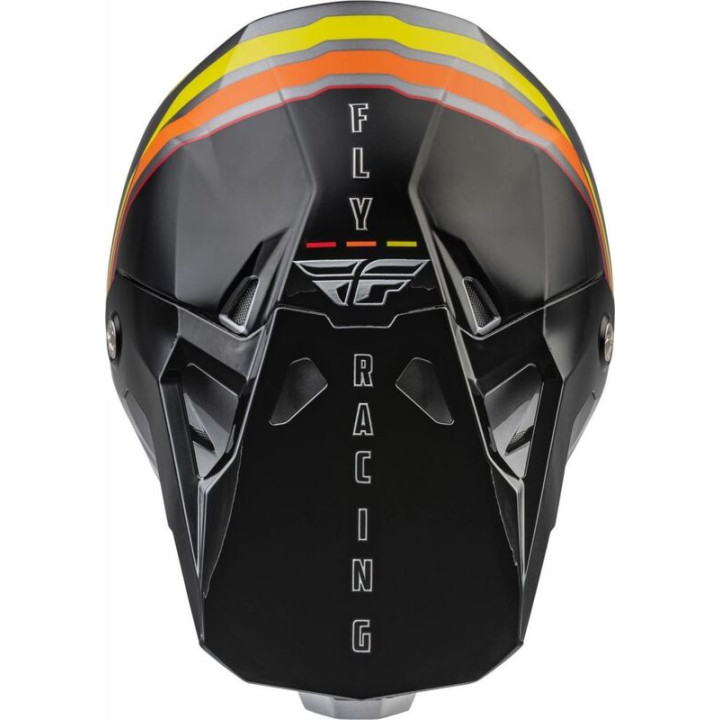 Casque FLY RACING Formula CP S.E. Speeder Noir/Jaune/Rouge