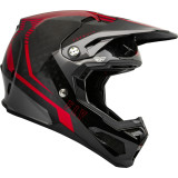 Casque FLY RACING Formula Carbon Tracer - Red/Black | Oxmoto