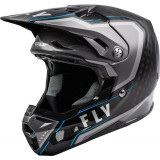 Casque FLY RACING Formula Carbon Axon Noir/Gris/Bleu