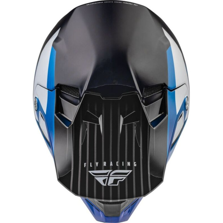 Casque FLY RACING Formula Carbon Prime Bleu/Blanc/Bleu Carbon
