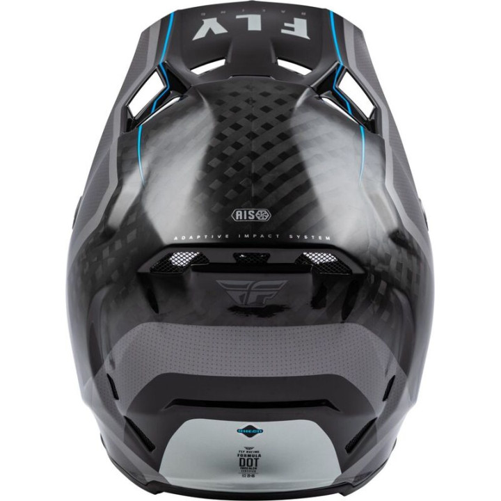 Casque FLY RACING Formula Carbon Axon Noir/Gris/Bleu