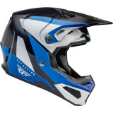 Casque FLY RACING Formula Carbon Prime Bleu/Blanc/Bleu Carbon