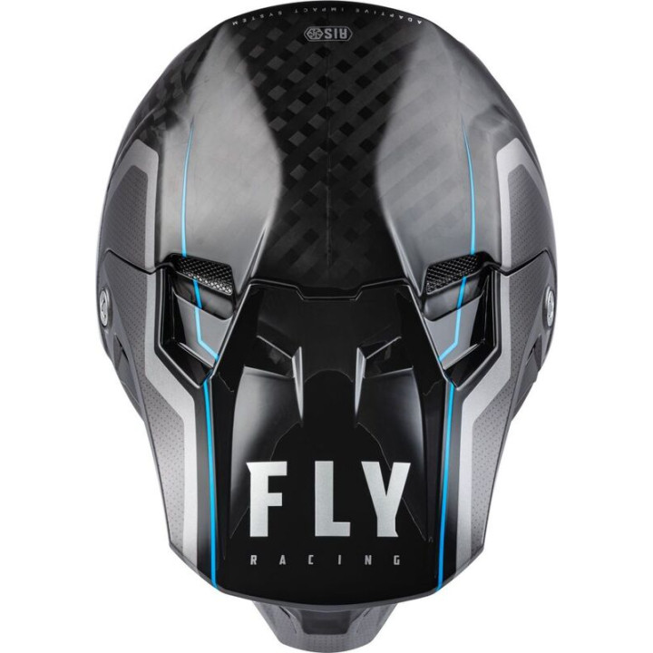 Casque FLY RACING Formula Carbon Axon Noir/Gris/Bleu