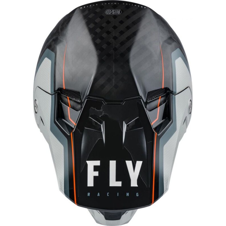 Casque FLY RACING Formula Carbon Axon Noir/Gris/Orange