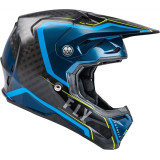 Casque FLY RACING Formula Carbon Axon Noir/Bleu | Oxmoto