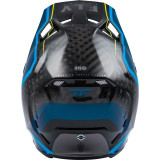 Casque FLY RACING Formula Carbon Axon Noir/Bleu | Oxmoto