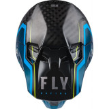 Casque FLY RACING Formula Carbon Axon Noir/Bleu | Oxmoto