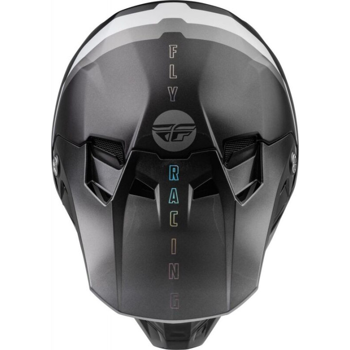 Casque FLY RACING Formula CC Driver Noir/Charcoal/Blanc