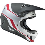 Casque FLY RACING Formula CC Driver Silver/Rouge/Blanc