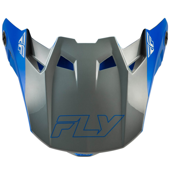 Visière FLY RACING Formula CC Glide - bleu/gris clair/gris