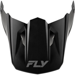 Visière FLY RACING Kinetic Solid - noir mat | Oxmoto