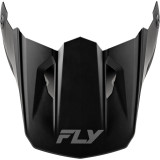 Visière FLY RACING Kinetic Solid - noir mat | Oxmoto