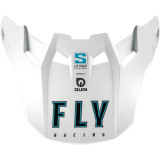 Visière FLY RACING Formula S Carbon Solid - blanc | Oxmoto