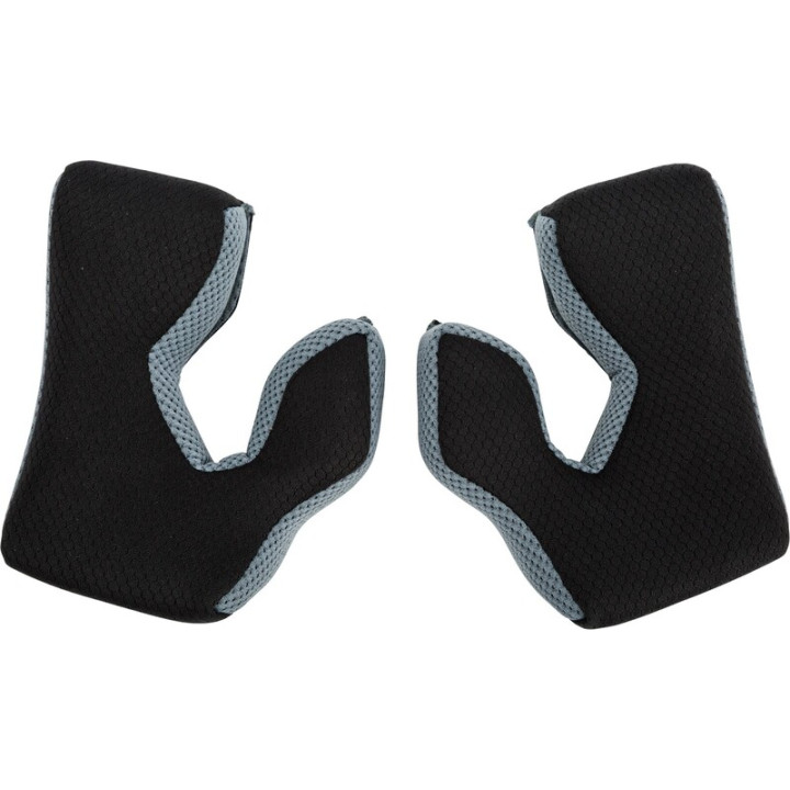 Mousses de joues FLY RACING Formula (XL-45mm) - noir/Cool Grey