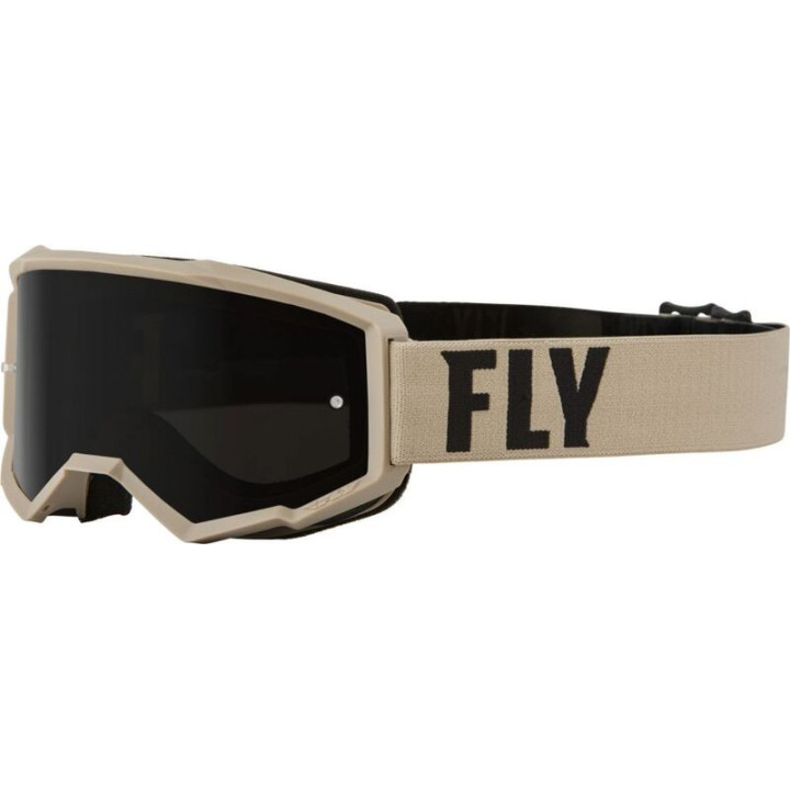 Masque FLY RACING Focus Sand Kaki/Brun | Oxmoto