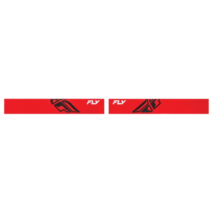 Masque FLY RACING Focus rouge/noir - écran clair | Oxmoto