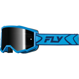 Masque FLY RACING Zone bleu/navy- écran noir | Oxmoto