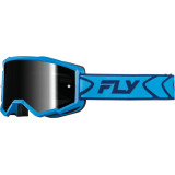 Masque FLY RACING Zone bleu/navy- écran noir | Oxmoto