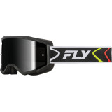 Masque FLY RACING Zone noir/blanc - écran noir | Oxmoto