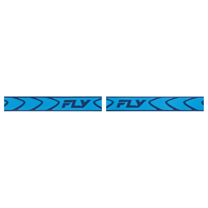 Masque FLY RACING Zone bleu/navy- écran noir | Oxmoto