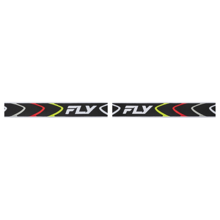 Masque FLY RACING Zone noir/blanc - écran noir | Oxmoto