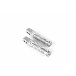 Repose-pieds GILLES TOOLING Sport argent BMW RGK-430-UF16-SET-S