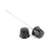 Protections fourche et bras oscillant (axe de roue) GILLES GTA noir/rouge Ducati