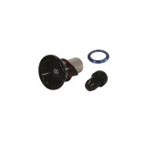 Protections fourche et bras oscillant (axe de roue) GILLES GTA noir/rouge BMW
