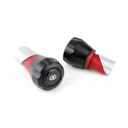 Protections fourche et bras oscillant (axe de roue) GILLES GTA noir/rouge Suzuki GSF 1250 Bandit