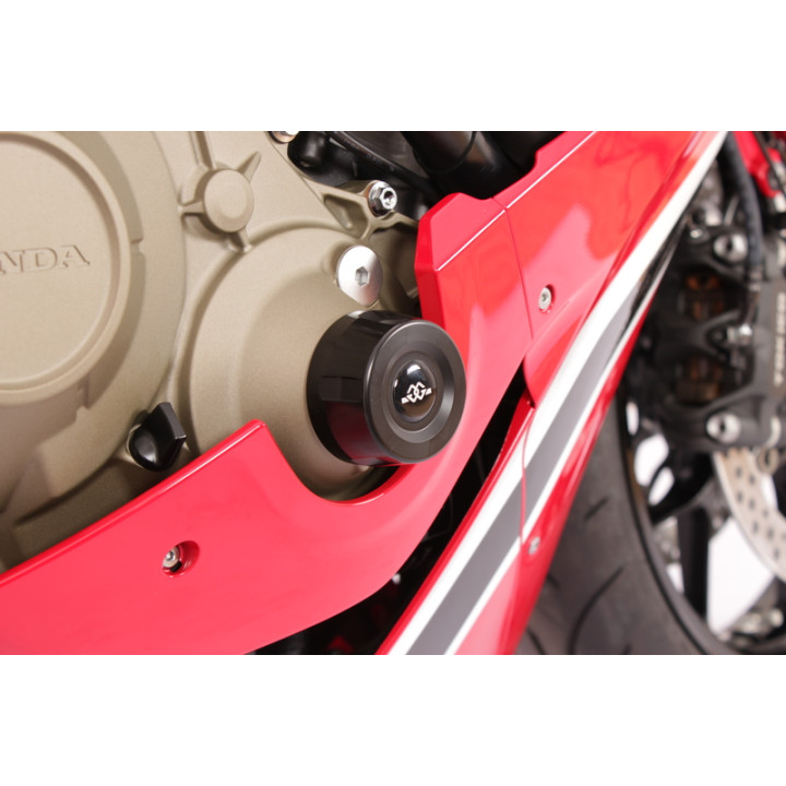 Couvre-carter moteur droit GILLES noir Honda CBR1000RR