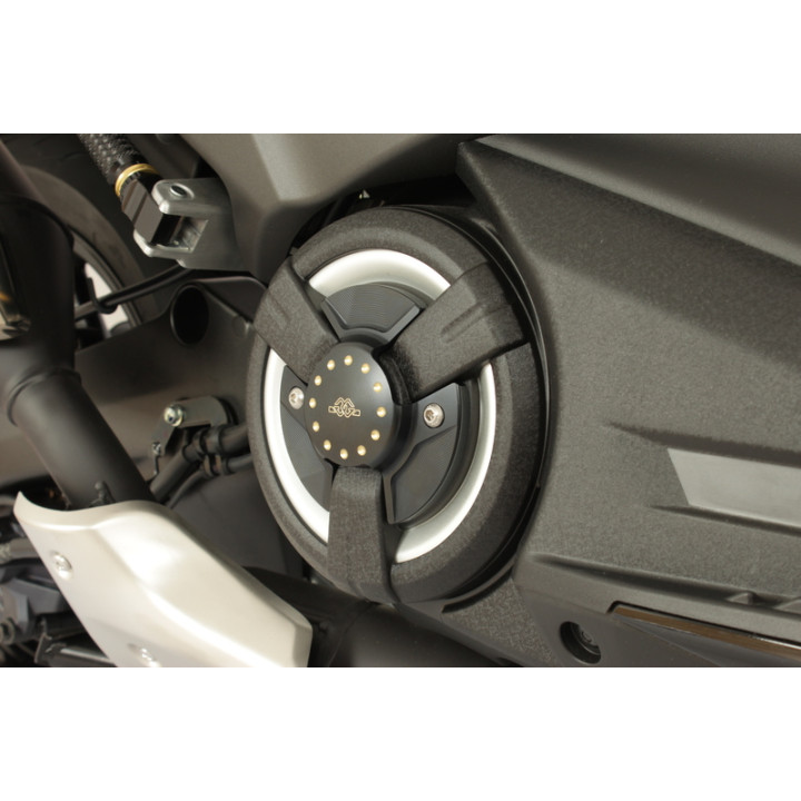 Carter de moteur GILLES noir/or Yamaha T-Max 530/560