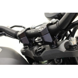 Pontets de guidon GILLES 2DGT réglables noir Honda | Oxmoto