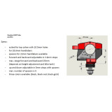 Pontets de guidon GILLES 2DGT réglables noir Indian FTR1200