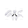 Kit plastiques UFO Yamaha YZ 65 blanc | Oxmoto
