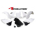 Kit plastiques Racetech blanc/noir KTM | Oxmoto