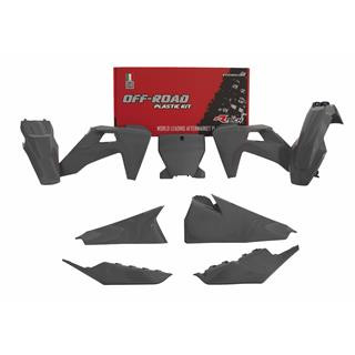Kit plastiques Racetech Quantum Grey Husqvarna | Oxmoto