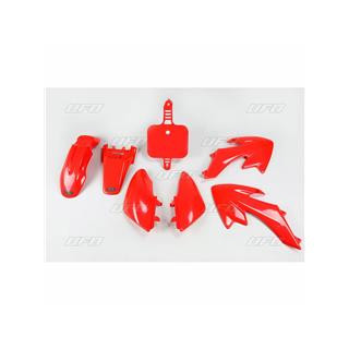 Kit plastiques UFO rouge Honda CRF50F | Oxmoto