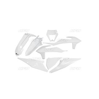 Kit plastiques UFO blanc KTM EXC/EXC-F | Oxmoto